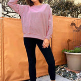 Schnittmuster Oversize Raglansweater PAPAYA (34-60) : - Sewando