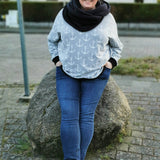 Schnittmuster Oversize Raglansweater PAPAYA (34-60) : - Sewando