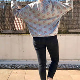 Schnittmuster Oversize Raglansweater PAPAYA (34-60) : - Sewando
