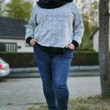Schnittmuster Oversize Raglansweater PAPAYA (34-60) : - Sewando