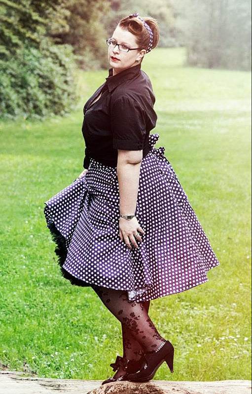 Schnittmuster Tellerrock mit Petticoat AVARITIA (34-58) : - Sewando