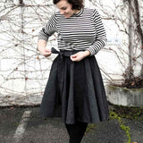 Schnittmuster Tellerrock mit Petticoat AVARITIA (34-58) : - Sewando