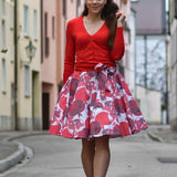 Schnittmuster Tellerrock mit Petticoat AVARITIA (34-58) : - Sewando