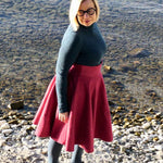 Schnittmuster Tellerrock mit Petticoat AVARITIA (34-58) : - Sewando