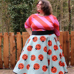 Schnittmuster Tellerrock mit Petticoat AVARITIA (34-58) : - Sewando