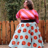 Schnittmuster Tellerrock mit Petticoat AVARITIA (34-58) : - Sewando