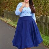 Schnittmuster Tellerrock mit Petticoat AVARITIA (34-58) : - Sewando