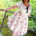 Schnittmuster Tellerrock mit Petticoat AVARITIA (34-58) : - Sewando