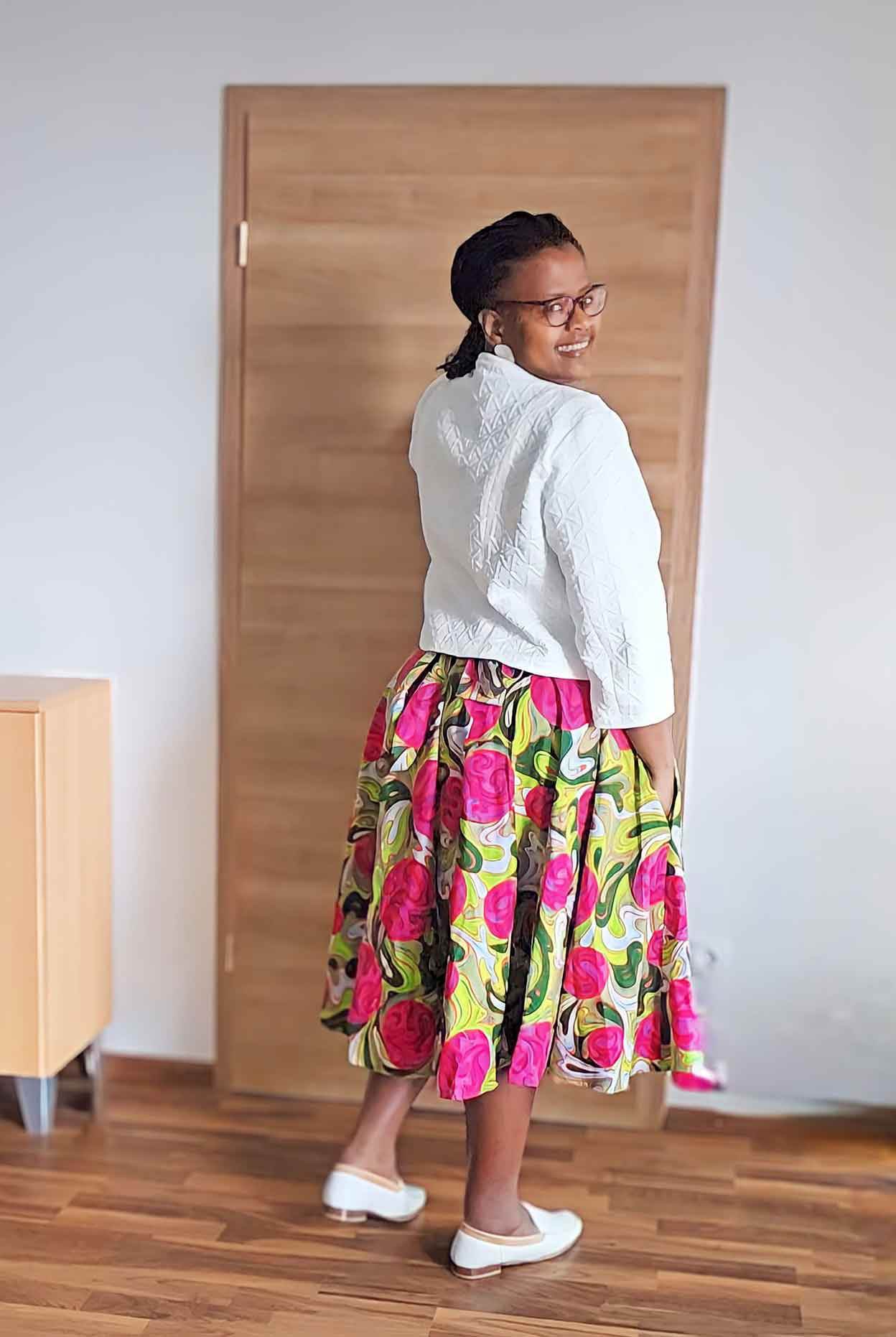 Schnittmuster Tellerrock mit Petticoat AVARITIA (34-58) : - Sewando