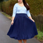 Schnittmuster Tellerrock mit Petticoat AVARITIA (34-58) : - Sewando