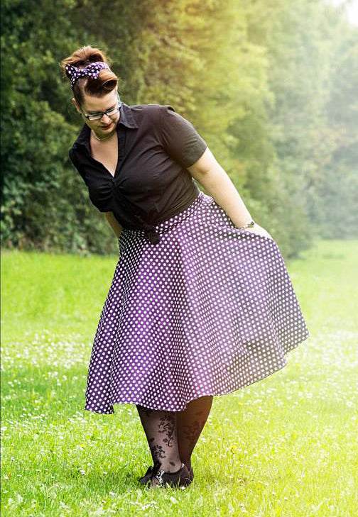 Schnittmuster Tellerrock mit Petticoat AVARITIA (34-58) : - Sewando