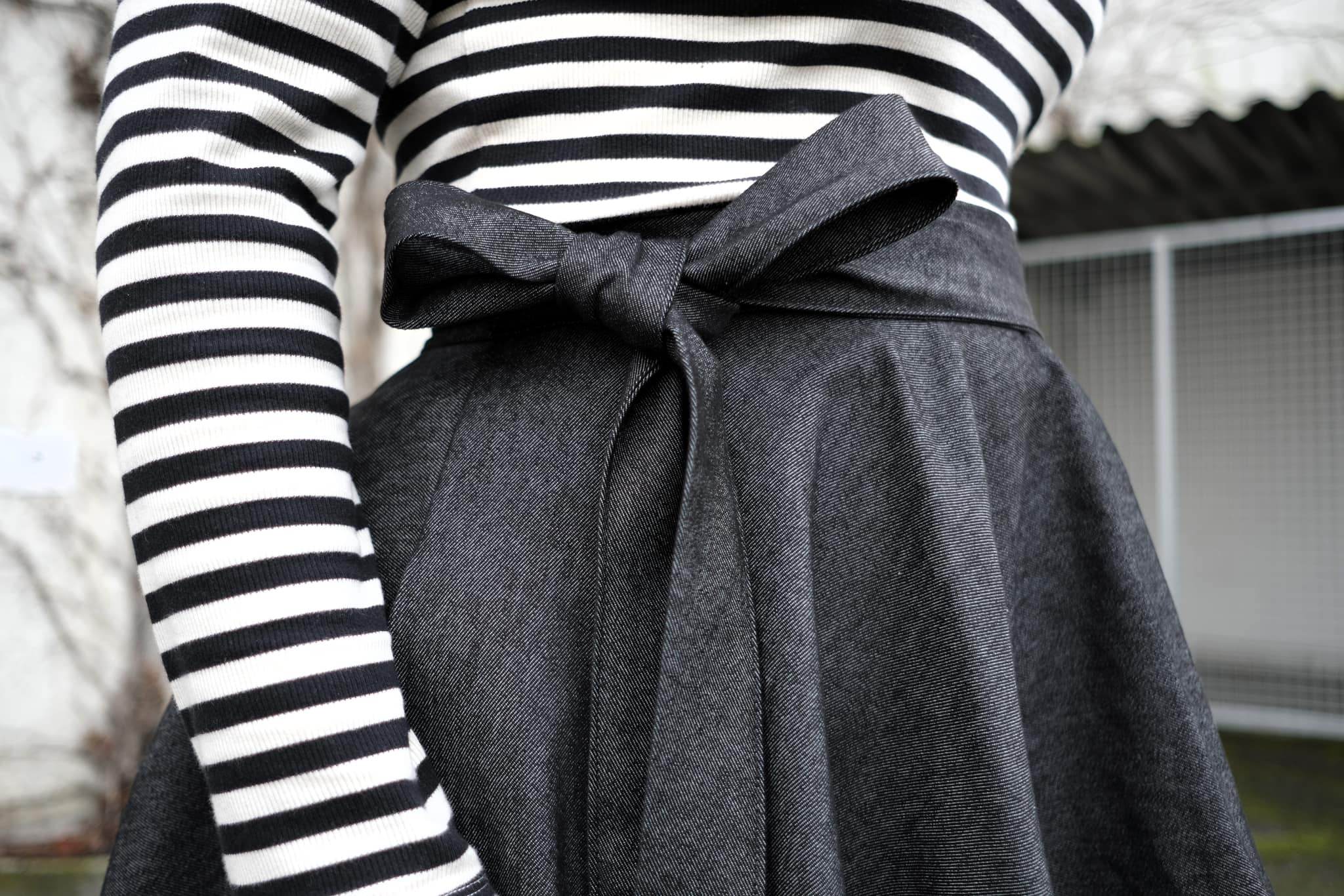 Schnittmuster Tellerrock mit Petticoat AVARITIA (34-58) : - Sewando