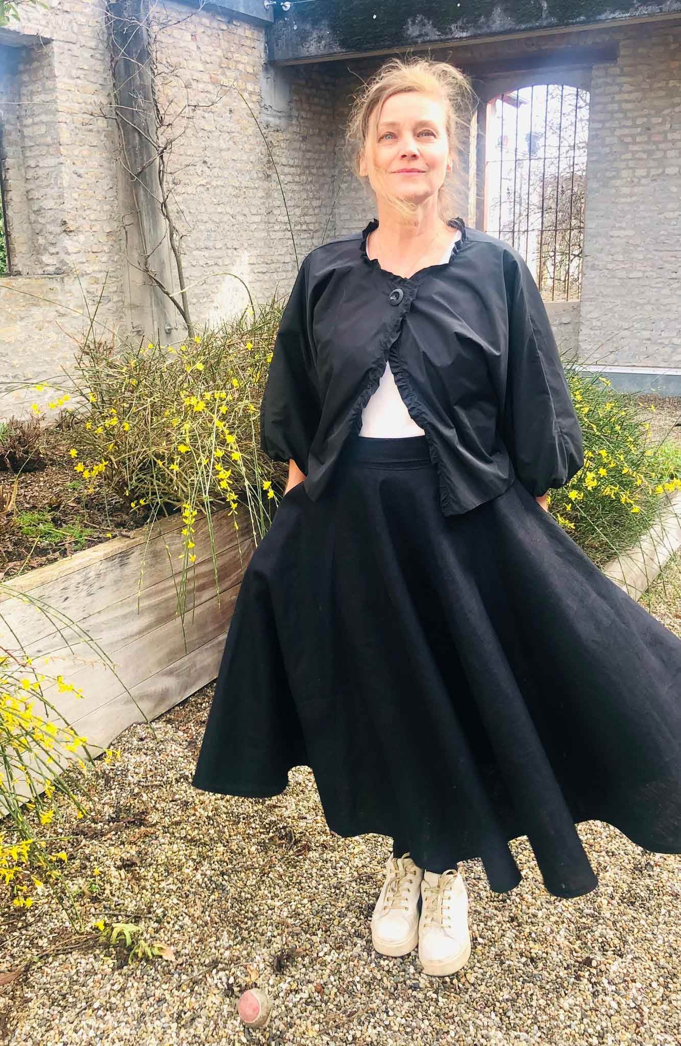 Schnittmuster Tellerrock mit Petticoat AVARITIA (34-58) : - Sewando