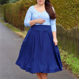 Schnittmuster Tellerrock mit Petticoat AVARITIA (34-58) : - Sewando