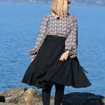 Schnittmuster Tellerrock mit Petticoat AVARITIA (34-58) : - Sewando