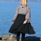 Schnittmuster Tellerrock mit Petticoat AVARITIA (34-58) : - Sewando