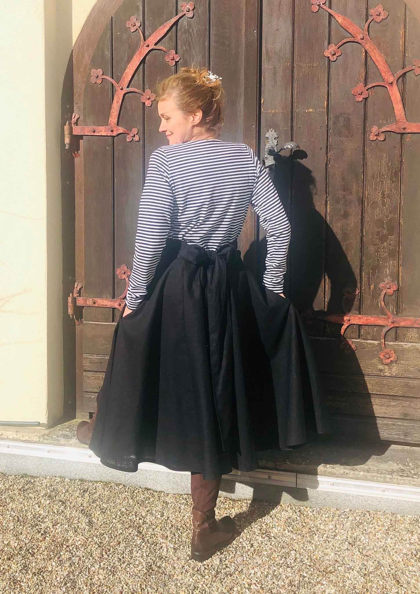 Schnittmuster Tellerrock mit Petticoat AVARITIA (34-58) : - Sewando