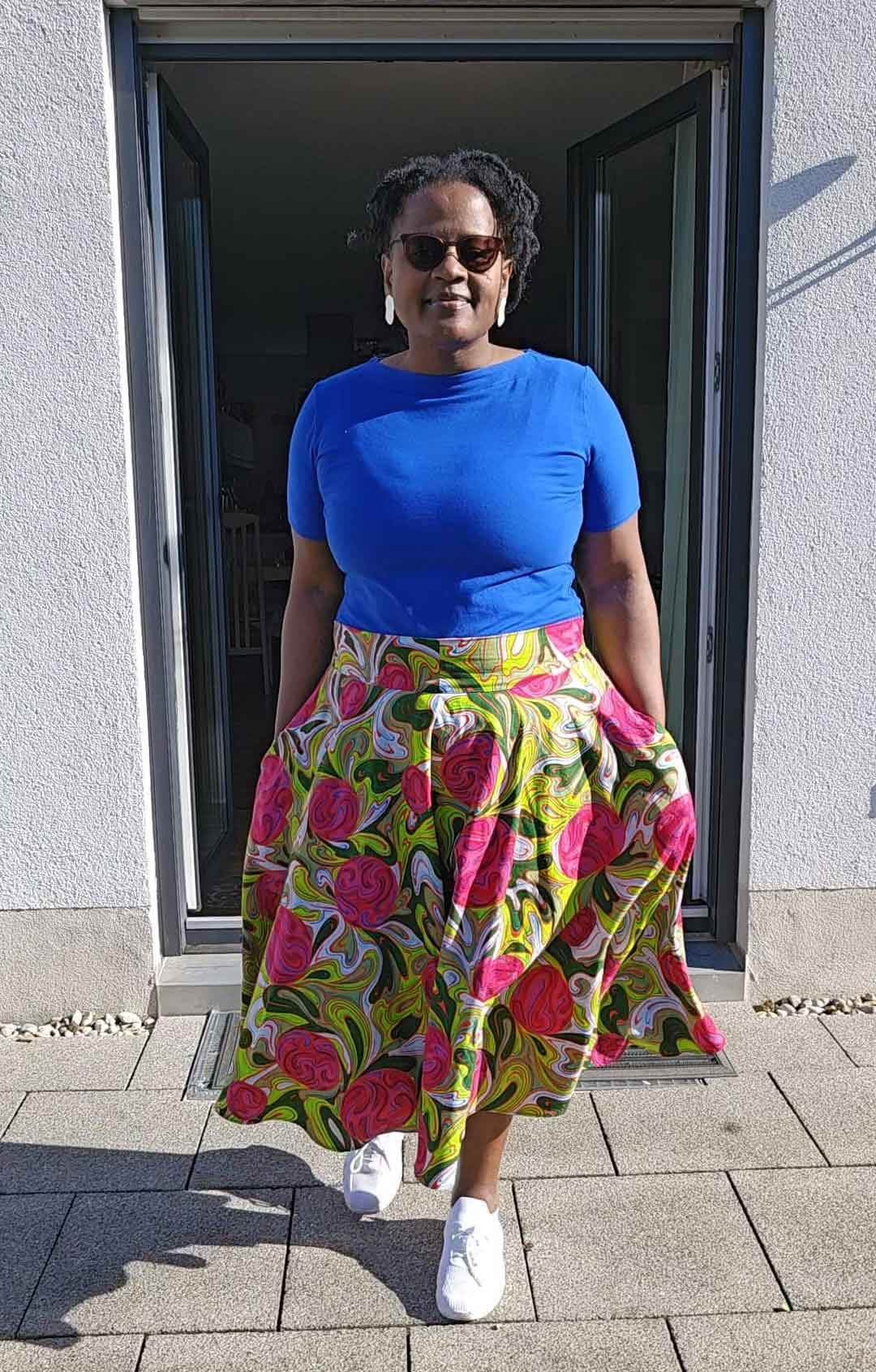 Schnittmuster Tellerrock mit Petticoat AVARITIA (34-58) : - Sewando