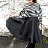 Schnittmuster Tellerrock mit Petticoat AVARITIA (34-58) : - Sewando