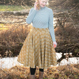 Schnittmuster Tellerrock mit Petticoat AVARITIA (34-58) : - Sewando