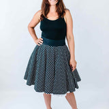 Schnittmuster Tellerrock mit Petticoat AVARITIA (34-58) : - Sewando