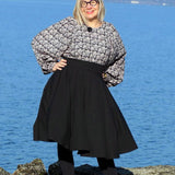 Schnittmuster Tellerrock mit Petticoat AVARITIA (34-58) : - Sewando