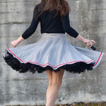 Schnittmuster Tellerrock mit Petticoat AVARITIA (34-58) : - Sewando