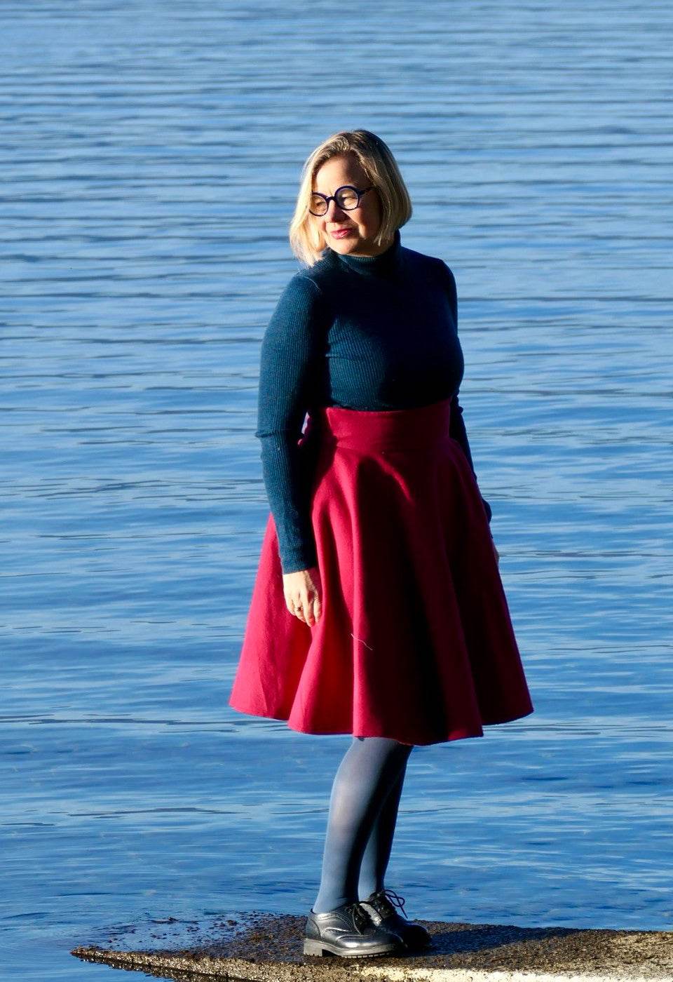 Schnittmuster Tellerrock mit Petticoat AVARITIA (34-58) : - Sewando