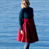 Schnittmuster Tellerrock mit Petticoat AVARITIA (34-58) : - Sewando