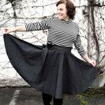 Schnittmuster Tellerrock mit Petticoat AVARITIA (34-58) : - Sewando