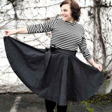 Schnittmuster Tellerrock mit Petticoat AVARITIA (34-58) : - Sewando