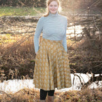 Schnittmuster Tellerrock mit Petticoat AVARITIA (34-58) : - Sewando