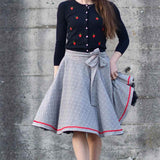 Schnittmuster Tellerrock mit Petticoat AVARITIA (34-58) : - Sewando