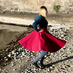 Schnittmuster Tellerrock mit Petticoat AVARITIA (34-58) : - Sewando