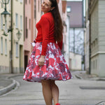 Schnittmuster Tellerrock mit Petticoat AVARITIA (34-58) : - Sewando