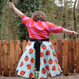 Schnittmuster Tellerrock mit Petticoat AVARITIA (34-58) : - Sewando