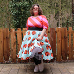 Schnittmuster Tellerrock mit Petticoat AVARITIA (34-58) : - Sewando