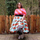 Schnittmuster Tellerrock mit Petticoat AVARITIA (34-58) : - Sewando