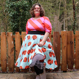 Schnittmuster Tellerrock mit Petticoat AVARITIA (34-58) : - Sewando