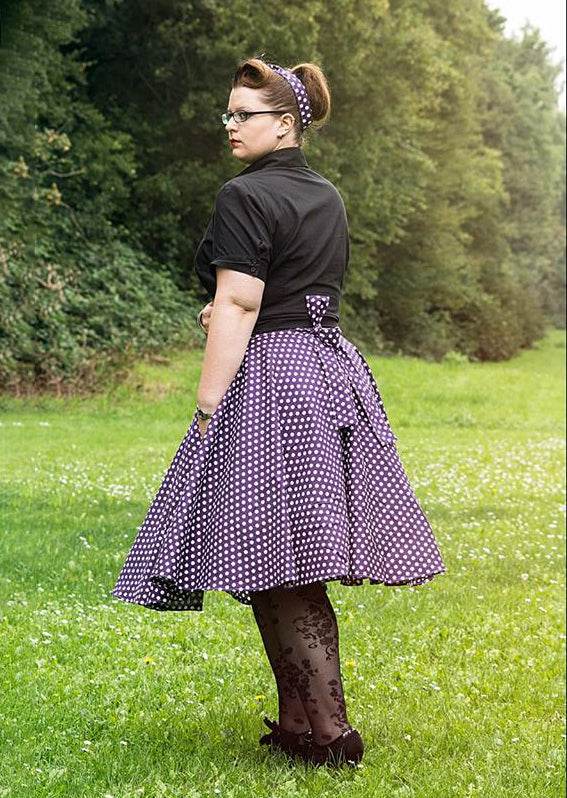 Schnittmuster Tellerrock mit Petticoat AVARITIA (34-58) : - Sewando