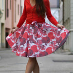 Schnittmuster Tellerrock mit Petticoat AVARITIA (34-58) : - Sewando