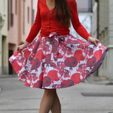 Schnittmuster Tellerrock mit Petticoat AVARITIA (34-58) : - Sewando