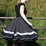 Schnittmuster Tellerrock mit Petticoat AVARITIA (34-58) : - Sewando