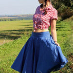 Schnittmuster Tellerrock mit Petticoat AVARITIA (34-58) : - Sewando