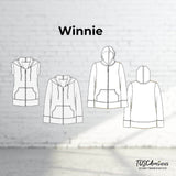 Schnittmuster Damen Jacke, Weste Winnie Gr. 34-54 - Sewando