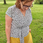 Schnittmuster Wickelbluse OLIVIA (34-56) : - Sewando
