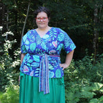 Schnittmuster Wickelbluse OLIVIA (34-56) : - Sewando