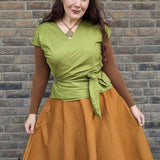 Schnittmuster Wickelbluse OLIVIA (34-56) : - Sewando
