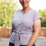 Schnittmuster Wickelbluse OLIVIA (34-56) : - Sewando