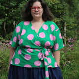 Schnittmuster Wickelbluse OLIVIA (34-56) : - Sewando